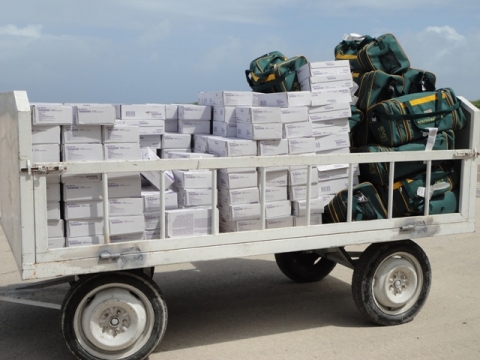 Relief Supplies from Kuwait